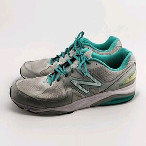 New Balance 1540 v2 Sneakers Womens‎ Size 13 Width 6E Gray Teal Trim W1540SG2